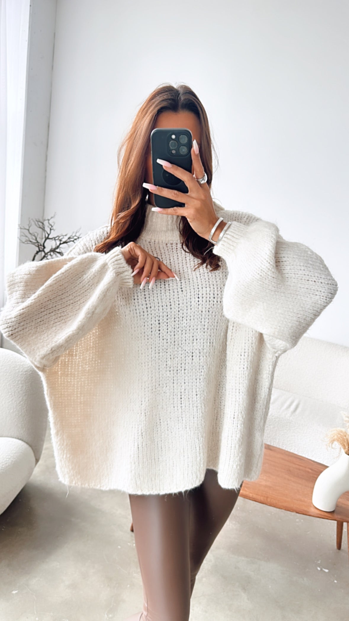Ultra Oversize Wool Sweater