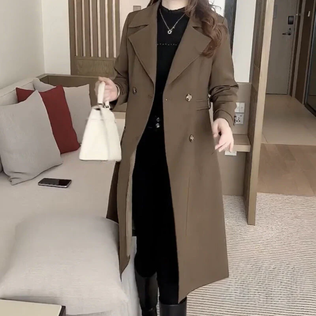 Lyvazza | Nadine Wool Trench Coat