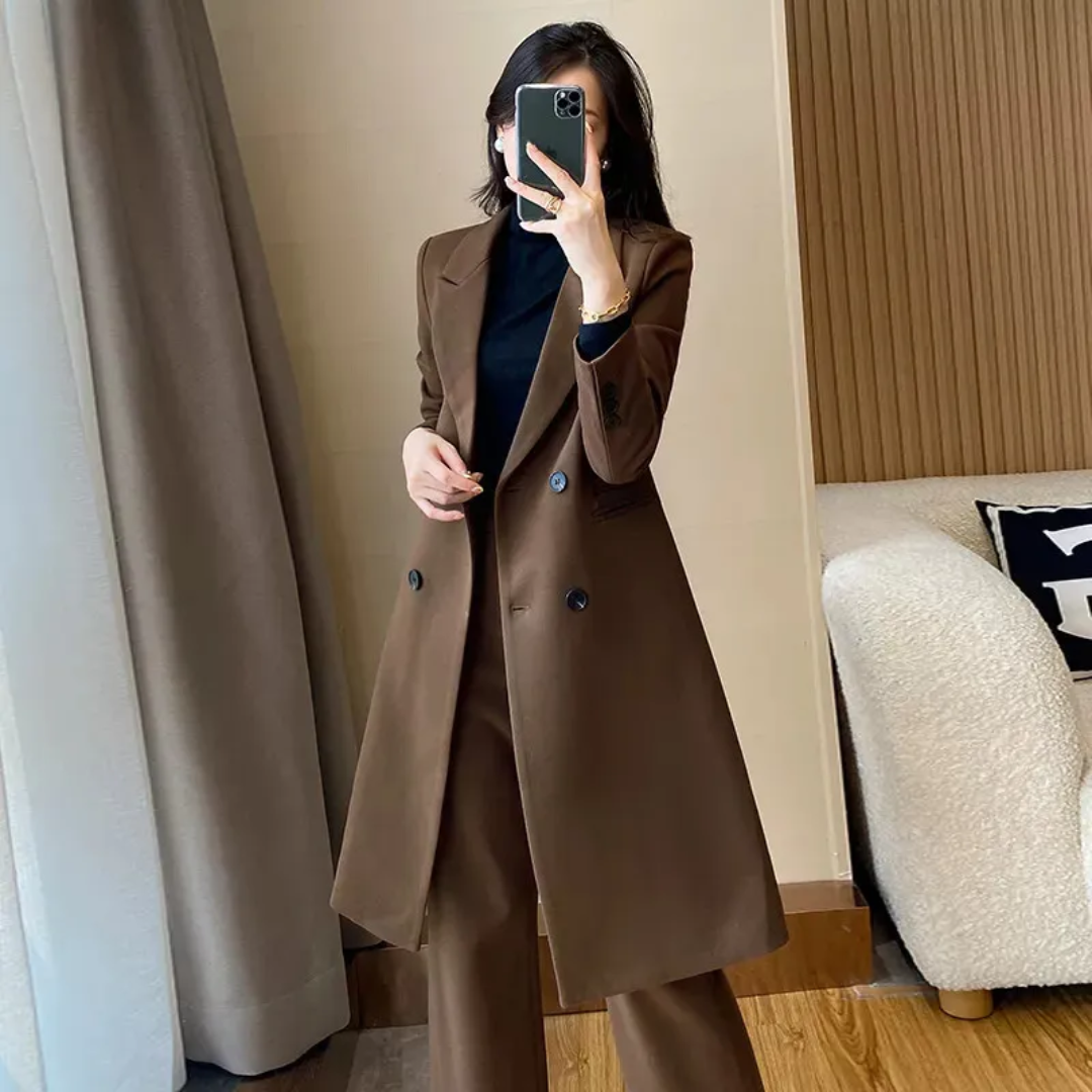 Lyvazza | Nadine Wool Trench Coat