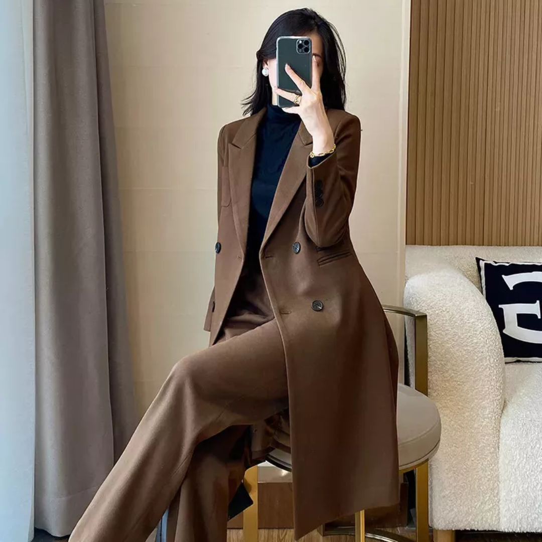 Lyvazza | Nadine Wool Trench Coat