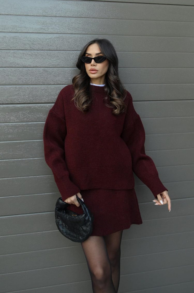 Mila - Winter Set (Matching Sweater & Skirt)