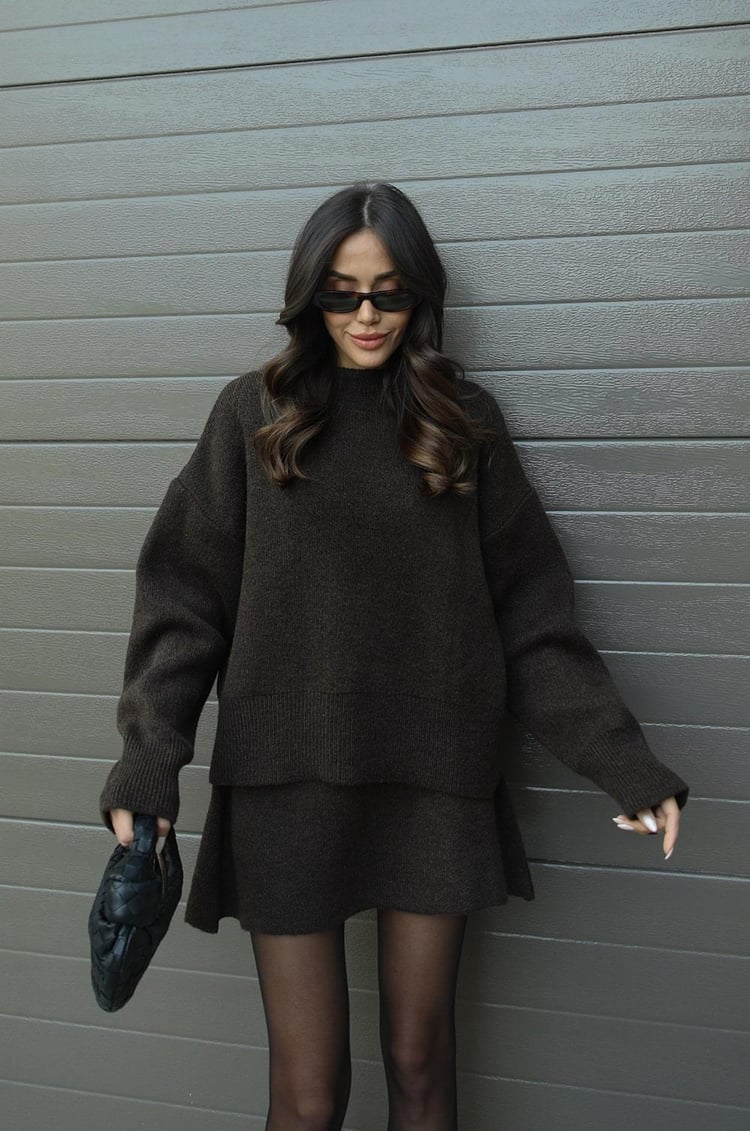 Mila - Winter Set (Matching Sweater & Skirt)