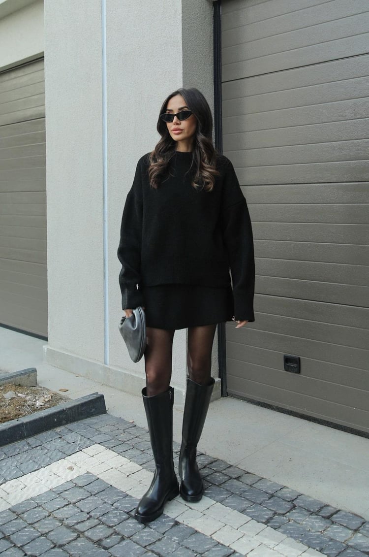 Mila - Winter Set (Matching Sweater & Skirt)