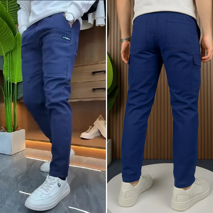 Relaxed Fit Multi-Pocket Cargo Pants - Lyvazza™