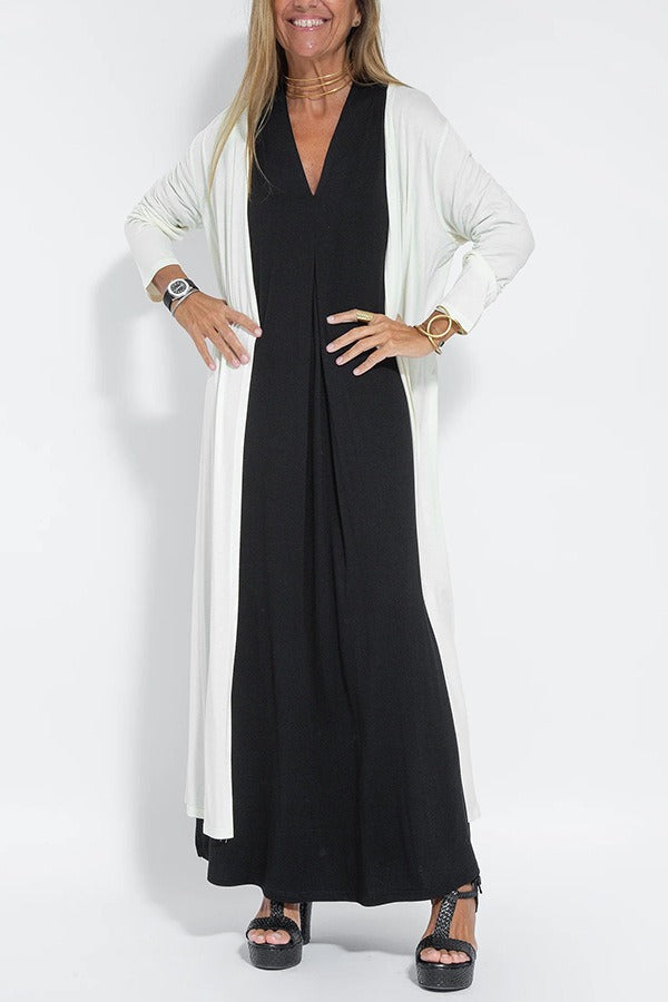 Lyvazza™ - Elegant long dress + matching cardigan FREE