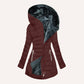 Sia - Women's Parka with Fluffy Fur Lining
