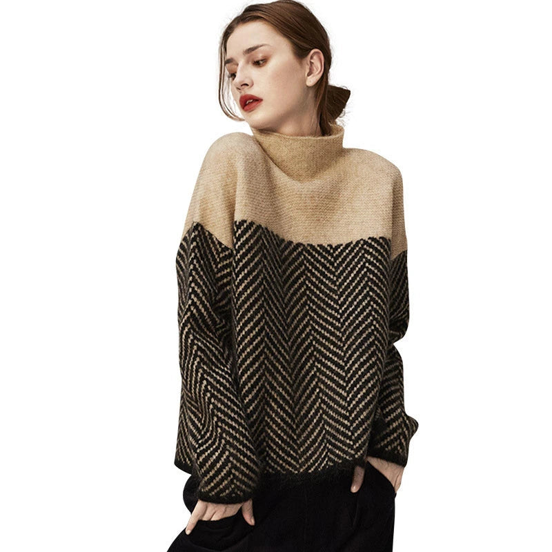 Lyvazza™ - Bicolor Knit Sweater