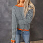 Lyvazza™ - Long-sleeved striped top