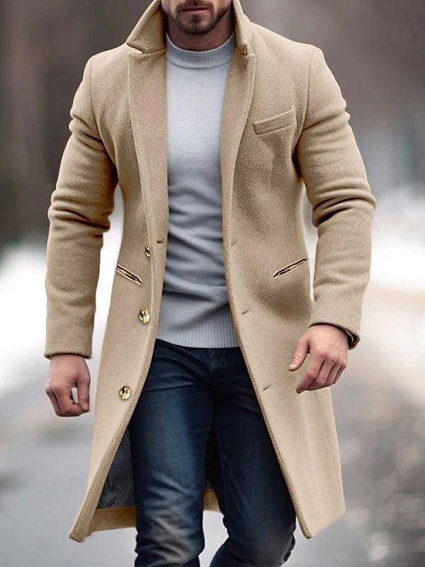 Simon™ | Long, Warm, and Elegant Coat