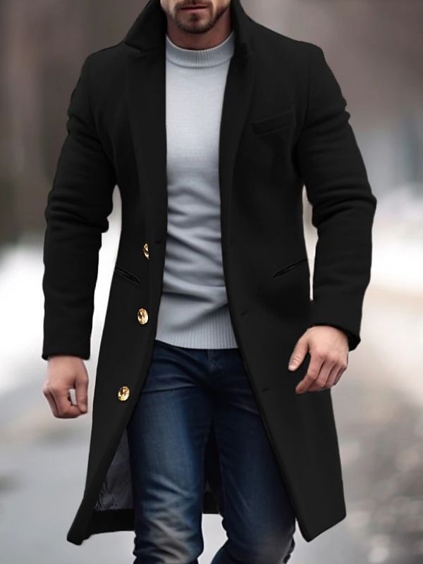 Simon™ | Long, Warm, and Elegant Coat